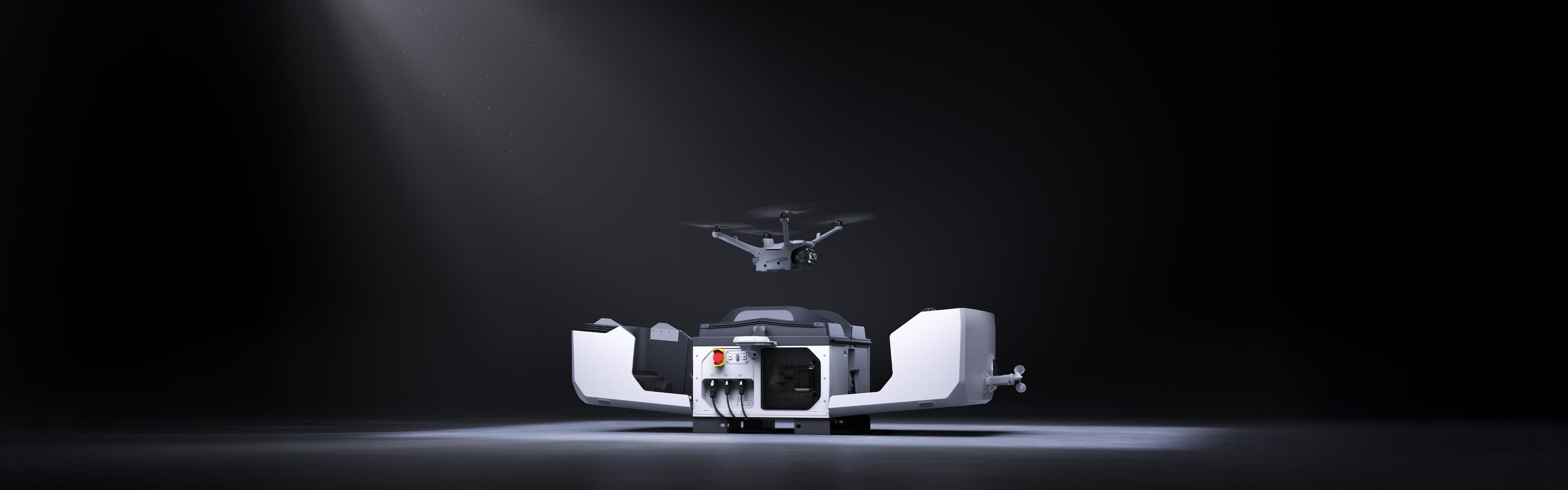 Trạm Dock đầu tiên của DJI Gắn được trên phương tiện